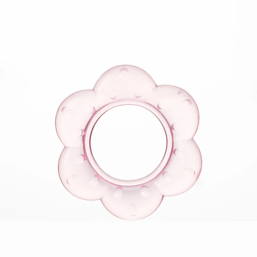 Грызунок пищевой одобренный силиконовый Прорезыватель для зубов BPA Бесплатно Детские водный Прорезыватель для зубов для новорожденных