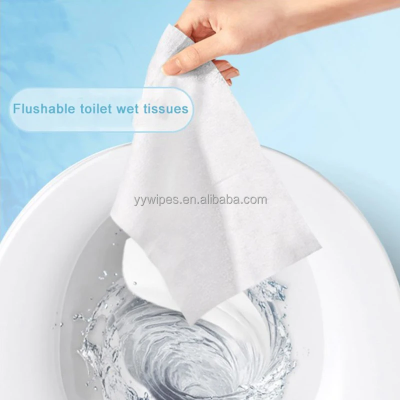 Bamboo Flushable Wipes Septic Safe Eco Friendly Biodegradable Unscented