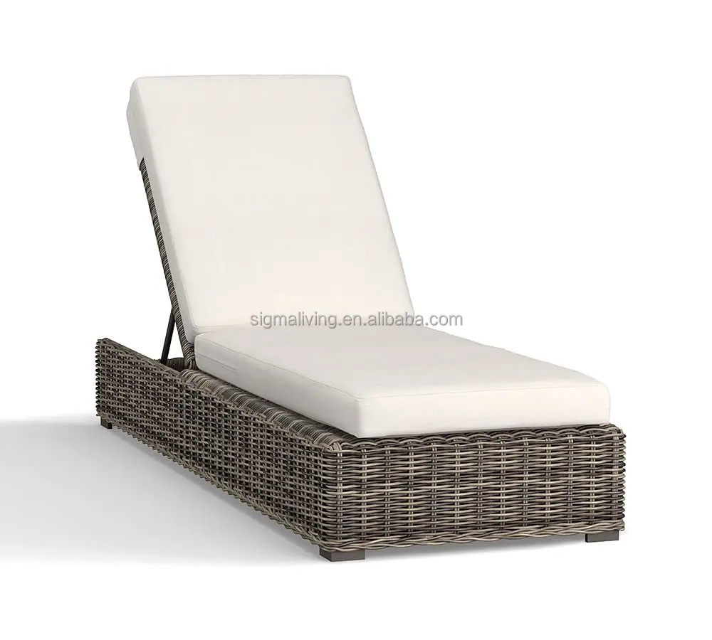 luxury rattan sofa lounge chairs outdoor furniture patio daybed garden sofa chair
