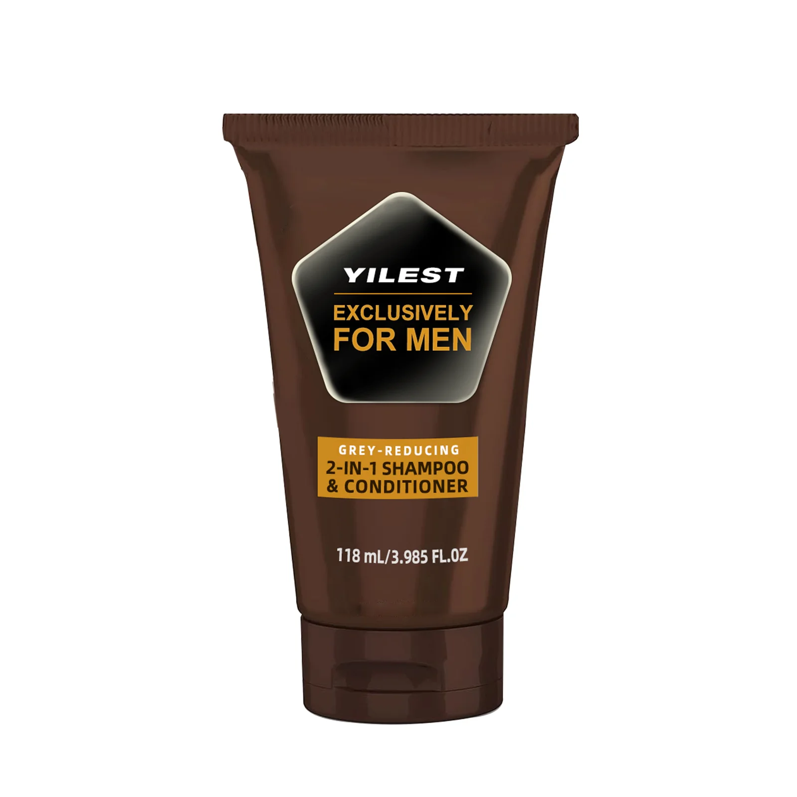 Haihe Customized Men Gradual Grey-Reducing Natural Plant Extracts&Oil Healthy 2-In-1 Shampoo& Conditioner