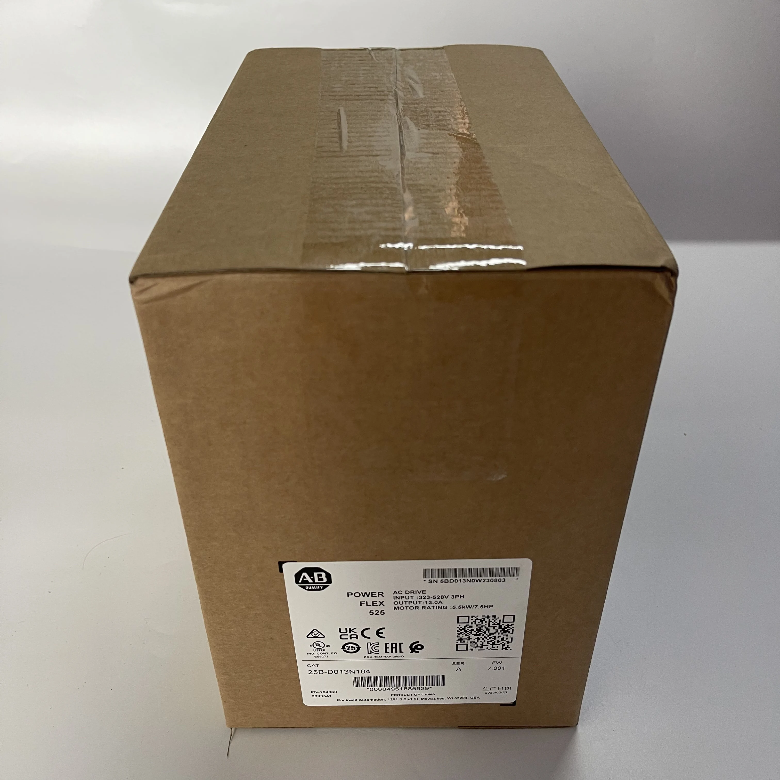 Allen-Bradley PowerFlex 525 AC Drive 25B-D013N104 Allen-Bradley PowerFlex 525 AC Drive 25B-D013N104