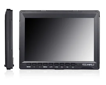 New Feelworld FW759 Camera Monitor 7" Super Slim Monitor for Camera  High Brightness 400cd/m2 IPS Slr Field Monitor