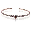 Ancient red copper+color stone