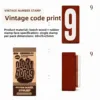10 The number 9-brown