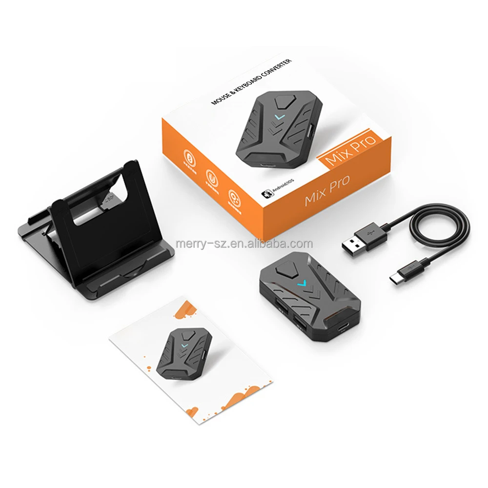 Mechanical Mobile Game Combo Onehand Game Keyboard And Mouse