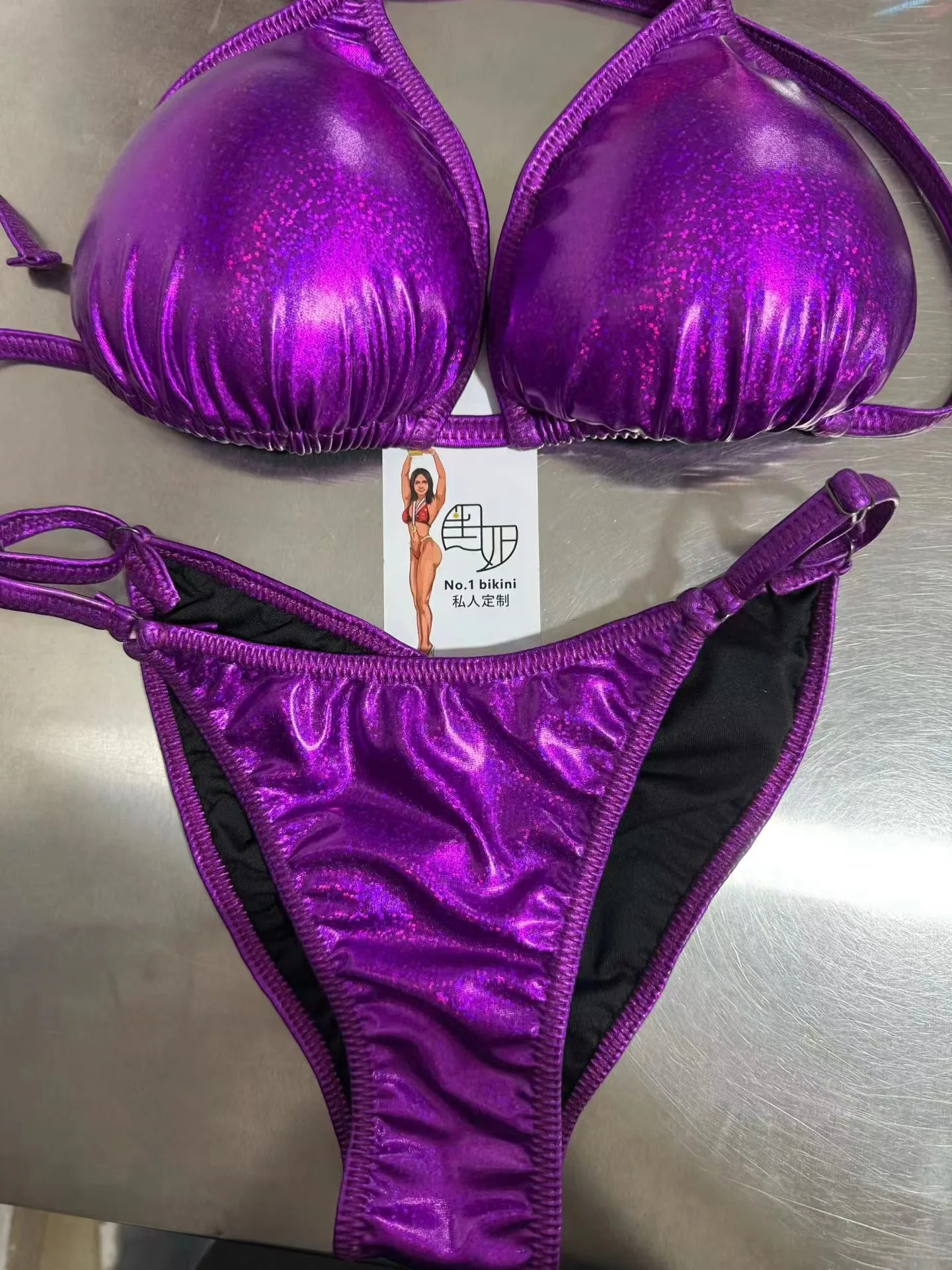 Sequin CBBA Evening Dress Summer Pool Party Bar Catwalk Formal Outfit Bodybuilding Bikini Stage Catwalk Pool Party