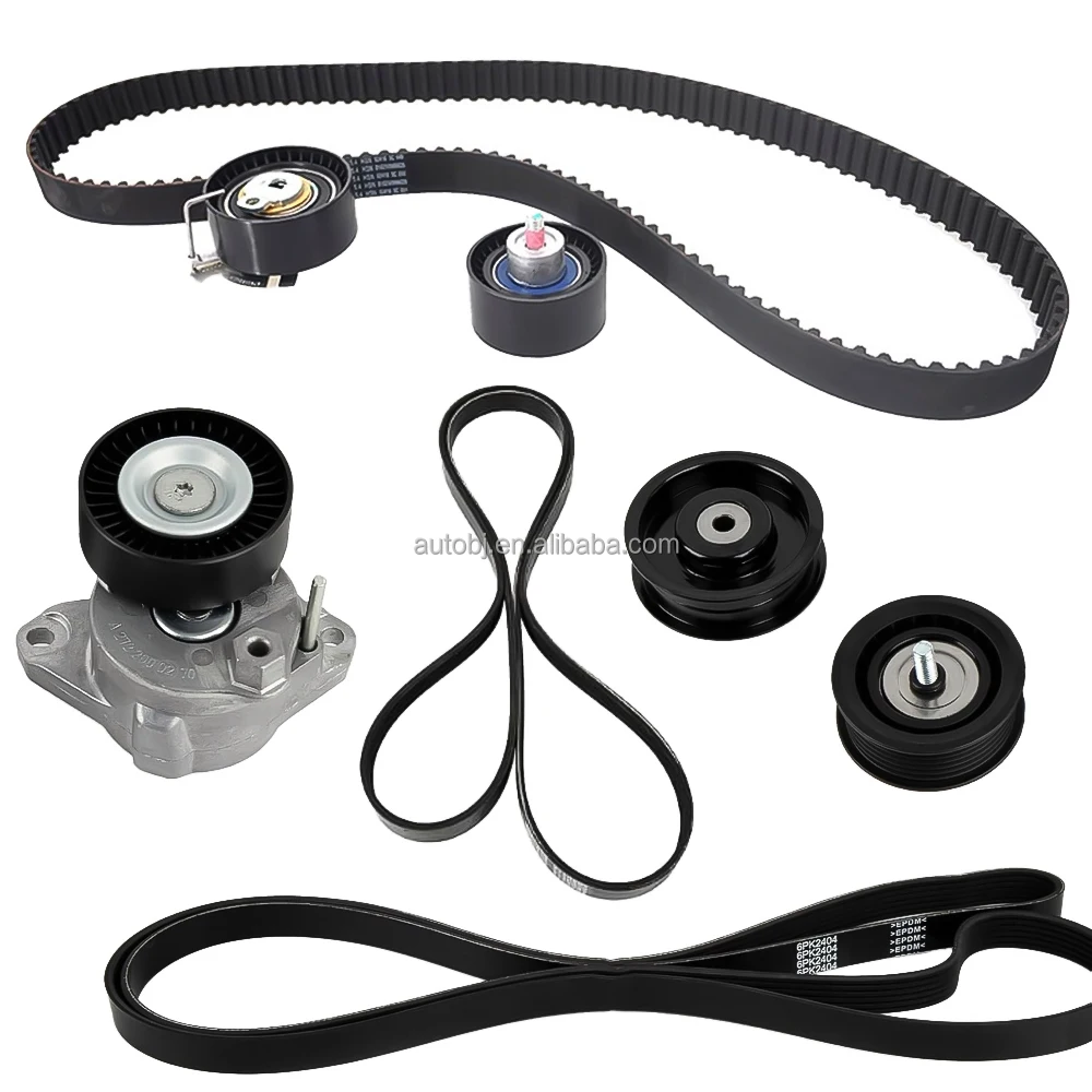 5751C8 Timing Fan Belt Pulley Timing belt Camshaft Tensioner Automotive tensioner idler pulley set model table For Peugeot 206 405