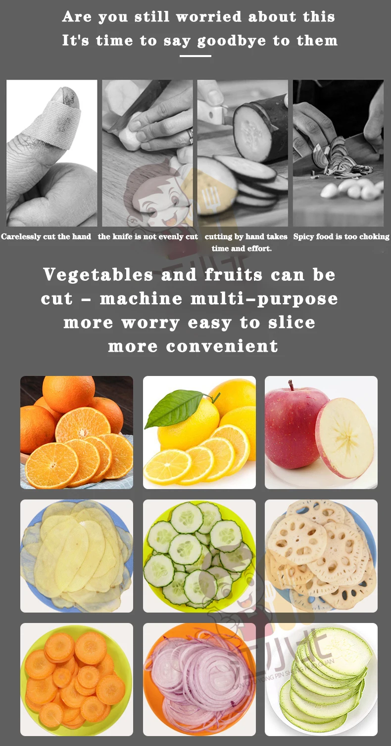 Spiral Manual Vegetable Chopper Machine Potatoes Cutting Machines of All Kinds Kitchen Tools