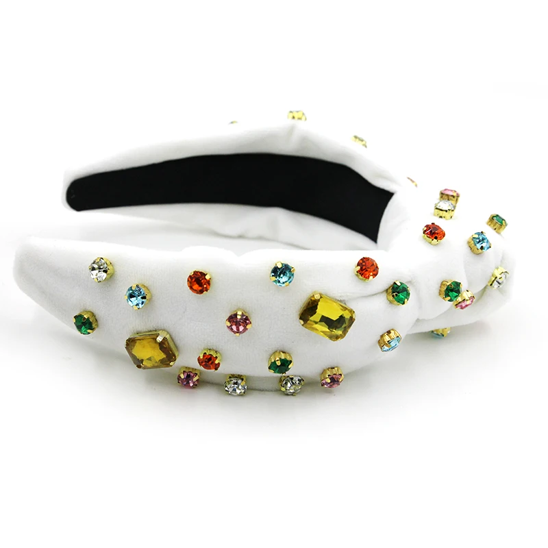 Shenglan 2023 Valentine's Day Headband With Colorful Rhinestones