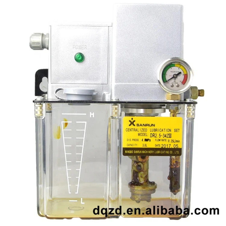 Haitian Injection Molding Machine Automatic Grease Lubrication Pump Three Waves Oil Pump