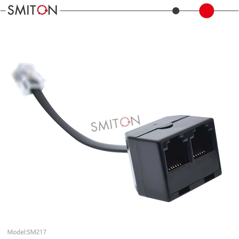 Adattatore plug RJ9 per Snom Yealink Grandstream Gigaset