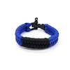 Blue with black buckle