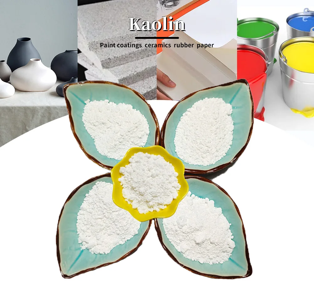 Cosmetic Grade Calcined Kaolin Clay 1250 Mesh for Fire Brick