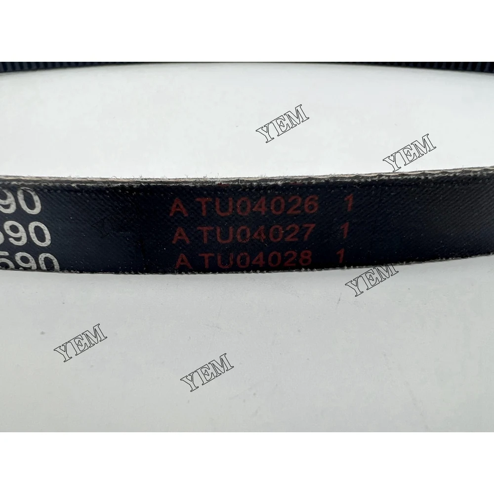 Alternator Belt for Komatsu 6D125 Engine Part High Performance 4