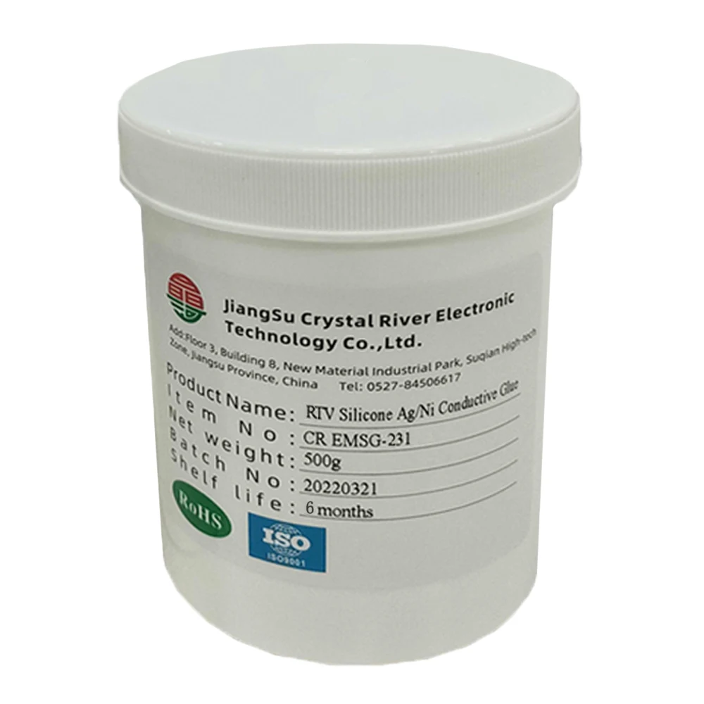 Ag/ni Conductive Glue Rtv Electrically Conductive Adhesive Emi