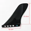 Quick-release racing fins - black