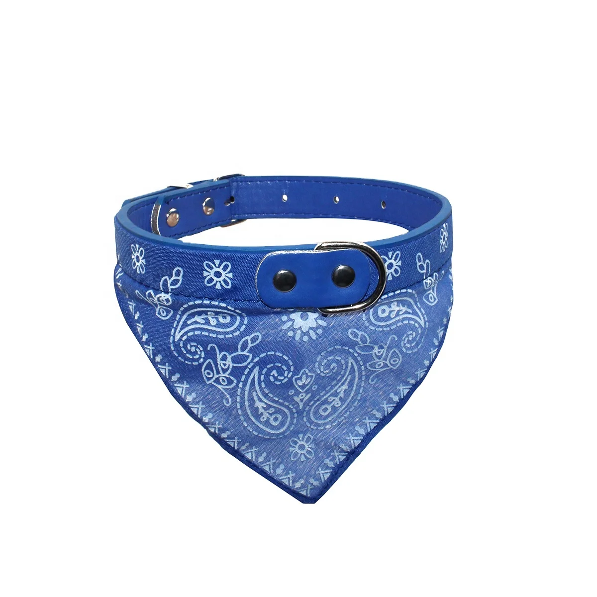 Kingtale ручной работы экологичный регулируемый кожаный собачий бандана ошейник для маленьких средних щенков