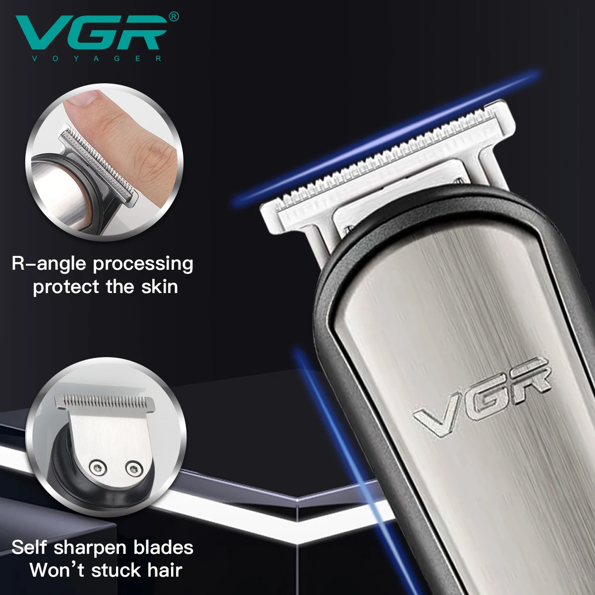 VGR V-105 5in1 美容器 VGR V-105 5in1 美容器 VGR V-105 Cordless Hair Clipper & Men's