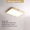 Natural Wood-Rectangle-96*65cm