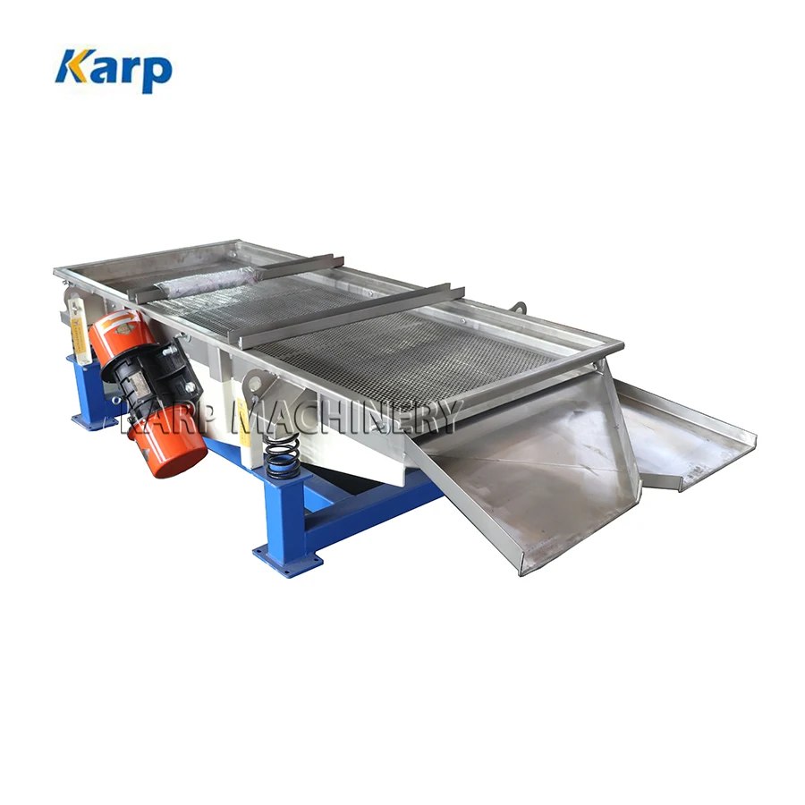 1 Layer Vibro Sifter Linear Vibratory Screen Sieving Machine for Filtering Hibiscus