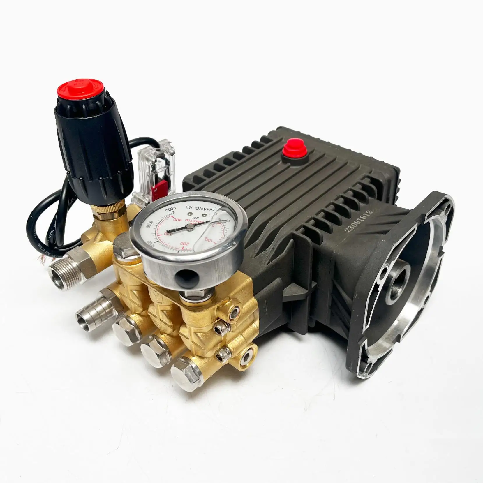 TEBAK 16L/min 250 BAR Car Washer Pump High Pressure Cleaner Electricidad Pressure Washer Pump High Pressure Piston Pump