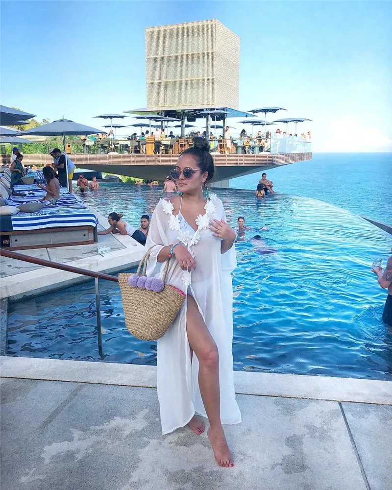beach dresses juniors Stylish Caftan Tunic  for Resortwear Coverups