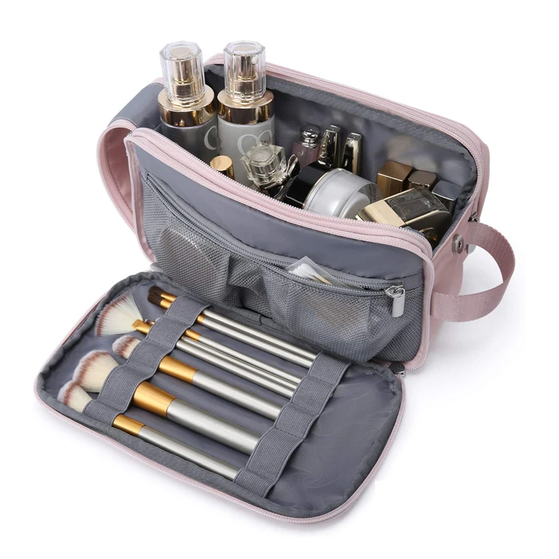 Waterproof Lightweight Makeup Cosmetic Travel Bag Bathroom Travel Organizer Toiletry Bag for Women