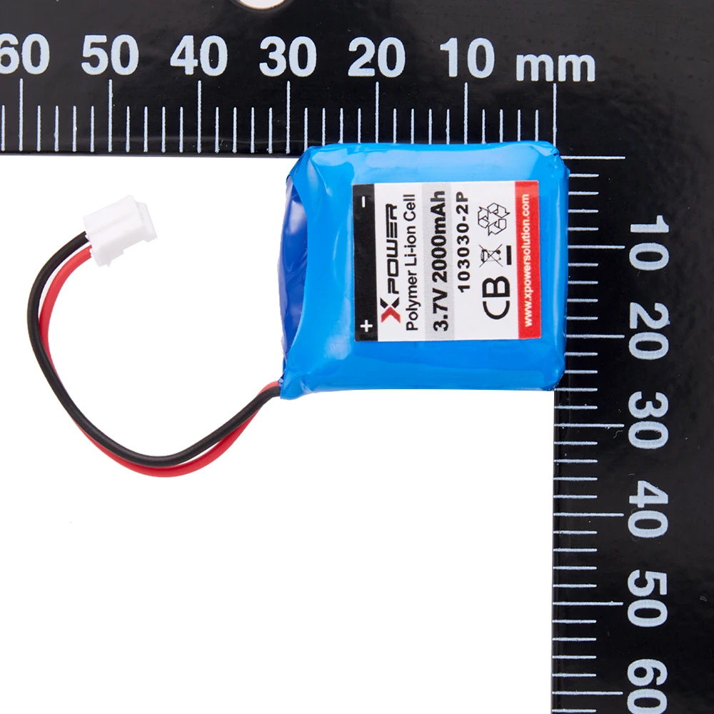 3.7v 2000mah Rechargeable Lithium Polymer Lipo Battery Pack For Smart Door Lock details