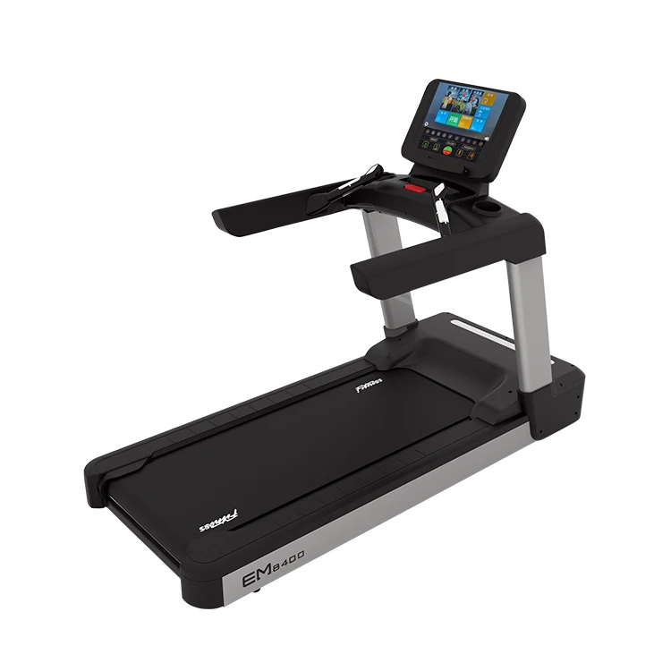 2022 Heavy Duty Electric Cardio Sports Pad With Tv Big Screen Treadmill Commercial