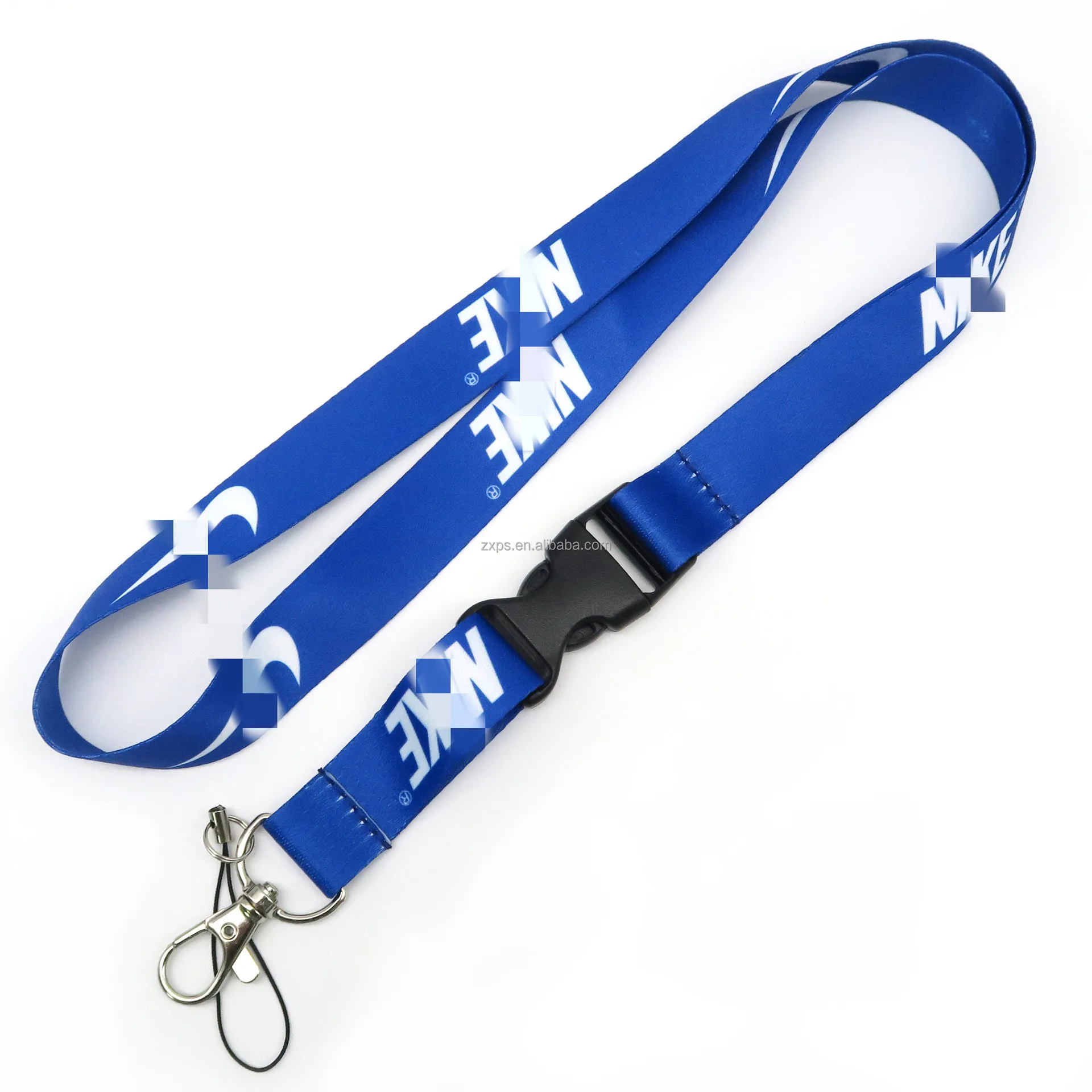 100 Real Factory Custom Promotion Wholesale Polyester And Wap Lanyard