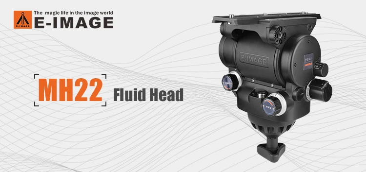 E-IMAGE MH22 MH32 100mm Professional Heavy Duty Camcorder tripod Fluid Head 32kg