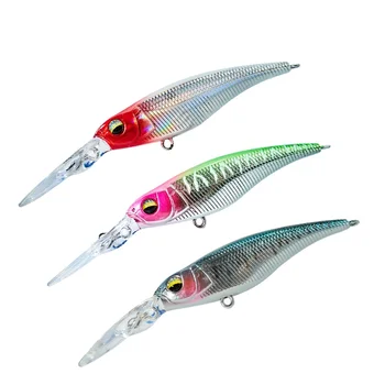 High Quality 60mm 4.2g Hard Bionic ABS Topwater Floating Minnow Lure for Trout Salmon Pike & Bass-Printed Condition – Minnow – view 2