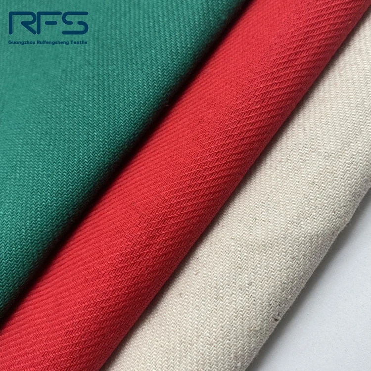 Wholesale Environmentally Friendly Organic Solid Twill Cotton Linen