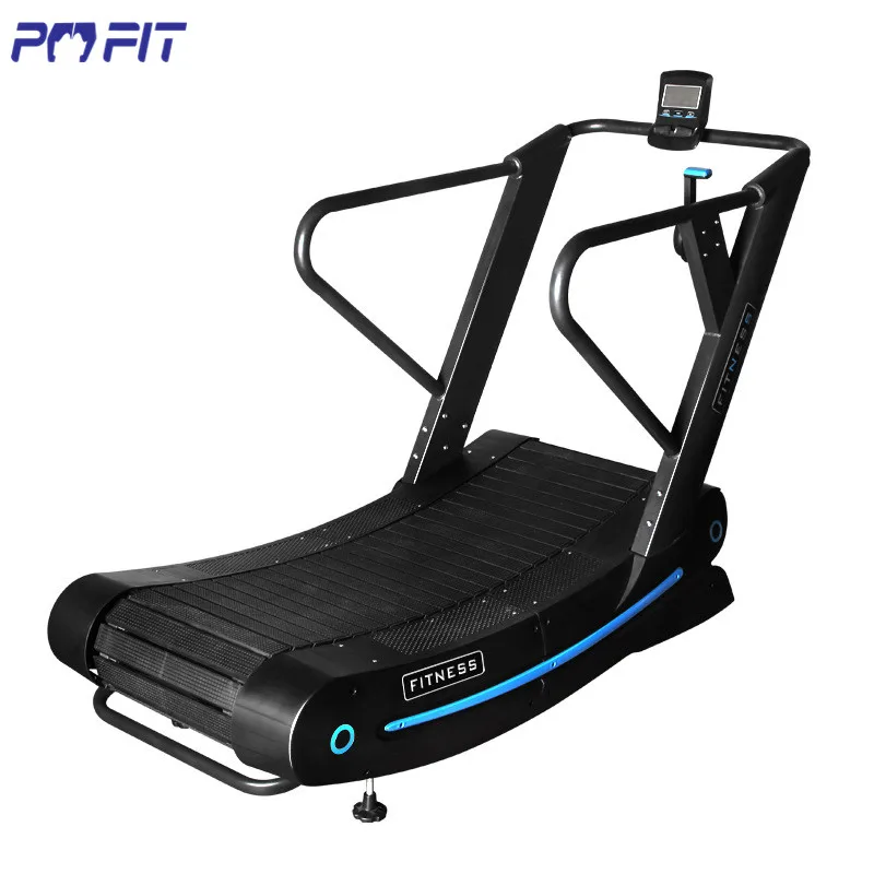 Portable Non-Motorized Curved Treadmill for Gym and Home Workouts