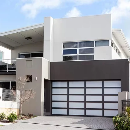 Good Price Metal Overhead Sliding Single Garage Doors Galvanized Steel Flat Panel Flap Double Garage Door Gate
