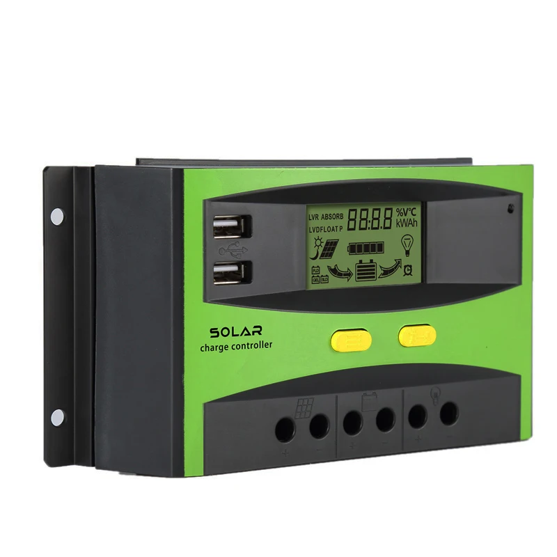 DEMUDA Solar Tracker Controller 30amp 40amp 50A Pwm Sun Solar Charge Controller for Solar Power