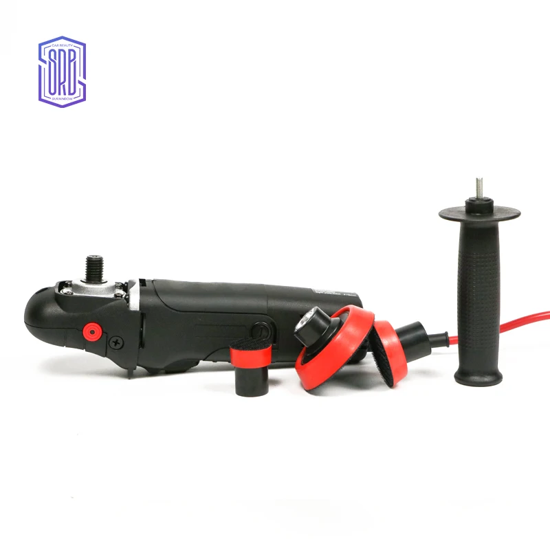 Инструменты для детейлинга автомобиля SURAINBOW, мини набор для полировки с вращающейся машинкой и миниатюрными полировальными колодками и переходником для резьбы M14