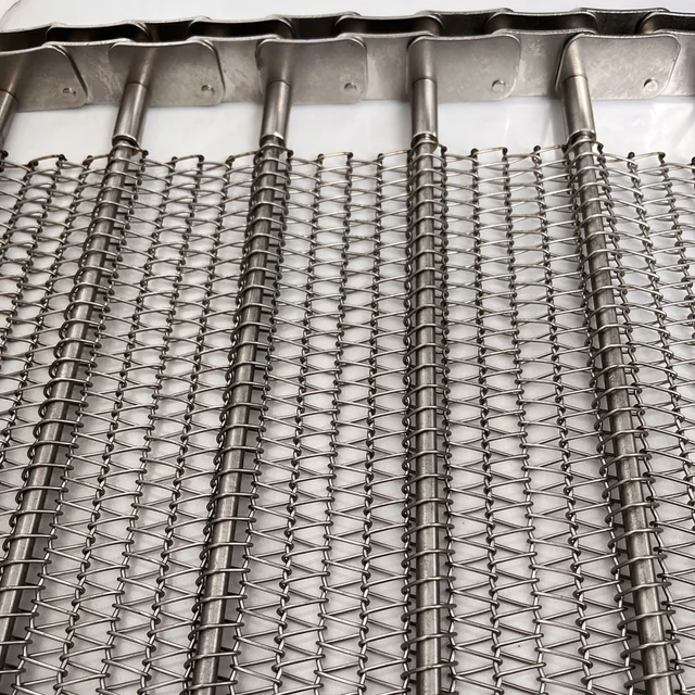 Stainless Steel Conveyor Belt Chain Link Conveyor Belt Wire Mesh Belt