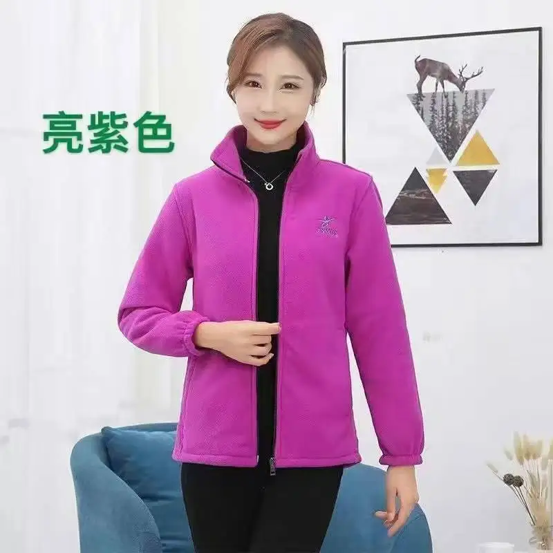 Хвост плюс флисовая утолщенная Тепловая куртка Ms. смешанная оптовая продажа