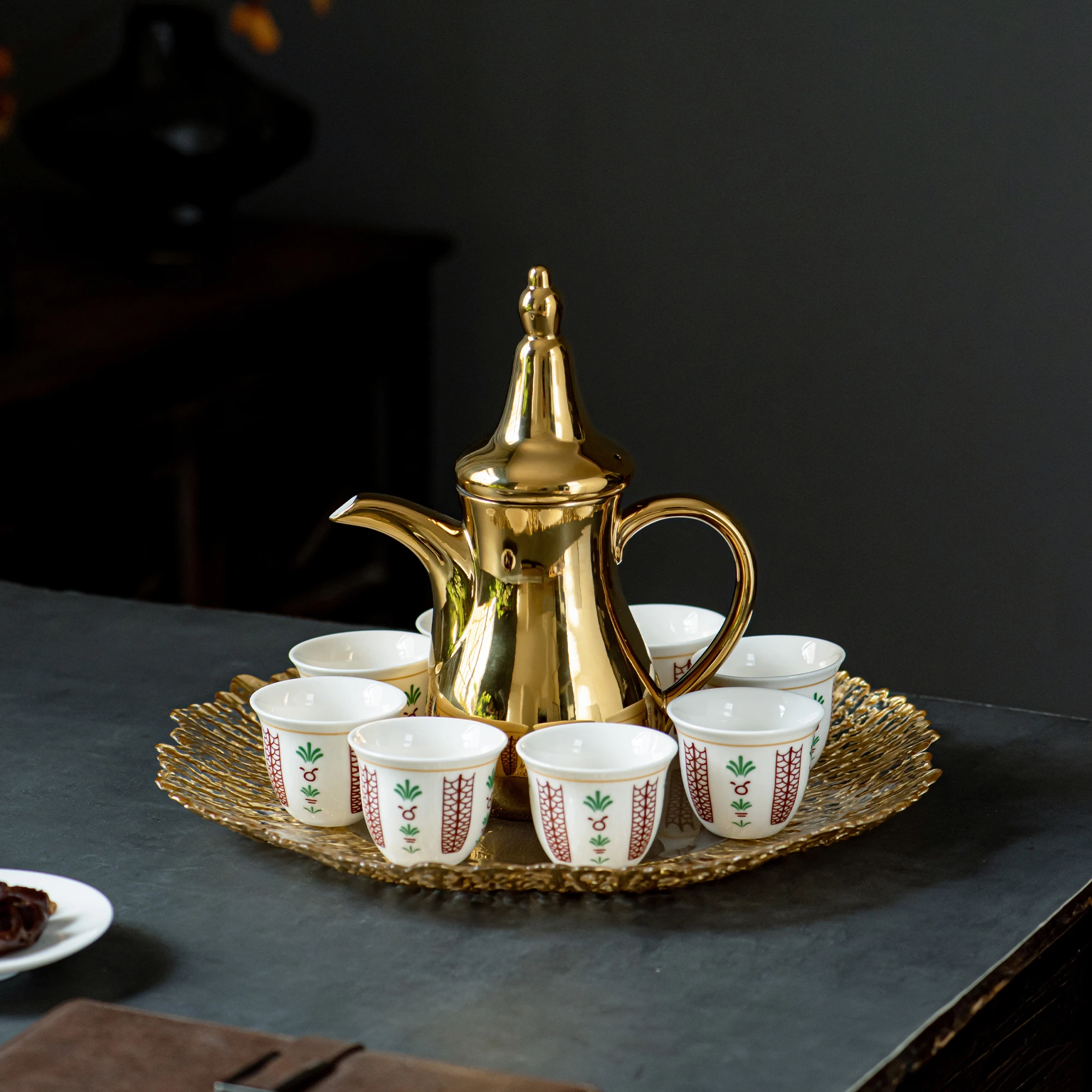 Sets of 6/12 70ml Ceramic Arabic Coffee Cups - Eco-friendly