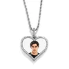 Love silver (diameter 38mm) + 60cm twist chain