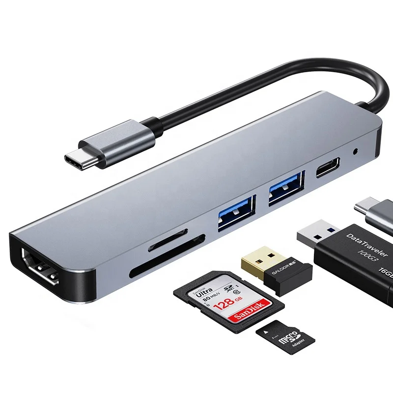 Genuine Usb C Adapt Hub  3.0 Mokin Notebook Computer Pro Multiport Adapter