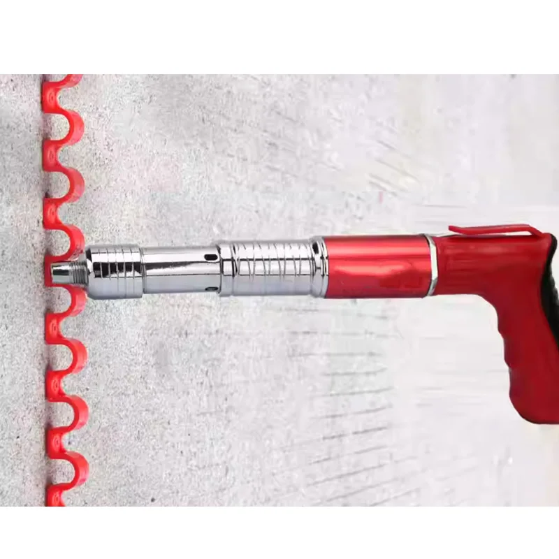 1-Year Industrial Manual Stainless Steel Concrete Nail Gun for Furniture DIY Fasteners Decorative Ceiling Installation