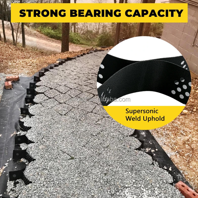 product high quality hdpe geocells durable retaining wall drive slope protection made from high quality pp material outdoor use-5