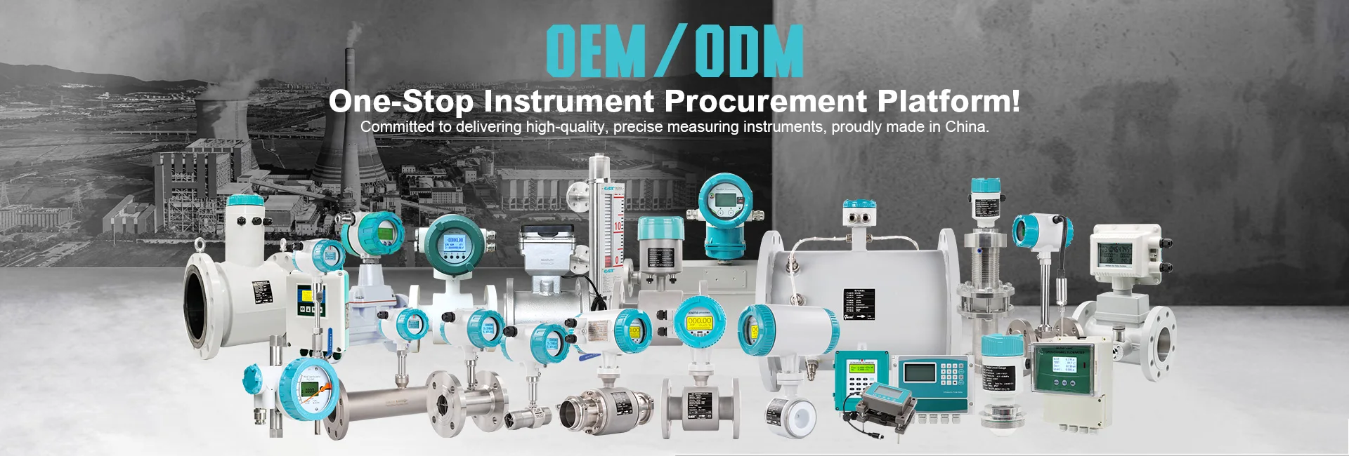 Precision measurement flow and level meters