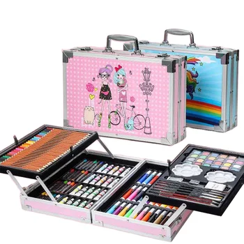 Art Drawing Set Kit For Kids Child Teens Adults Supplies Paint Pencil Hot Sale Premium Watercolor Drawing Pencil Set