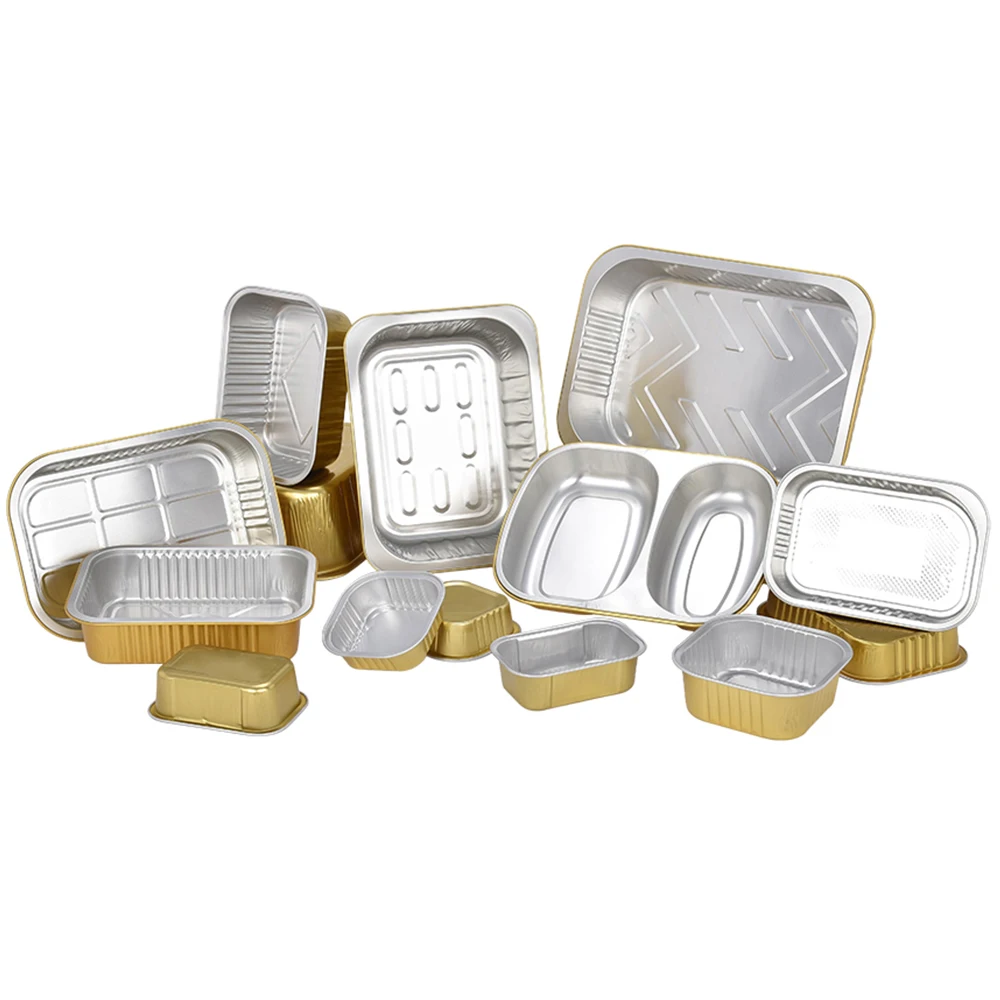 450 portable crease free aluminum foil bowl wrinkle free food bowl lightweight foil bowl-10