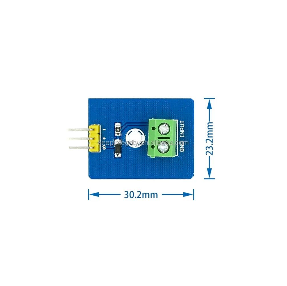 Simulated Piezoelectric Ceramic Vibration Sensor Piezoelectric Electronic Building Block Single Chip Module