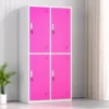 Pink and white 4 doors