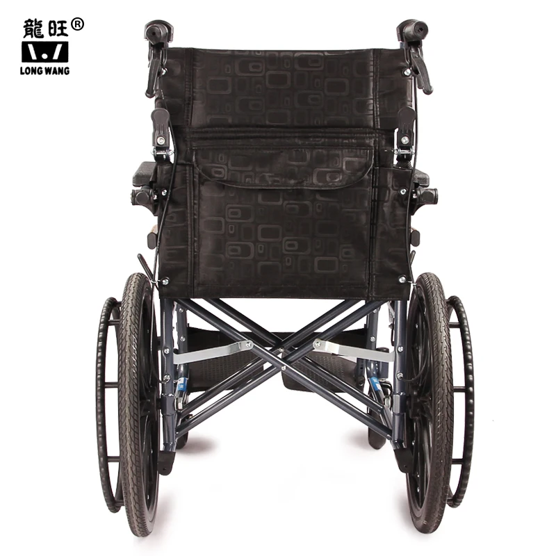 Health Care Supplies Detachable Wheel Chair  Folding Lightweight Manual Wheelchairs for Elderly and Disabled